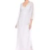 Adrianna Papell Women's Beaded Long Kaftan Dress, Cloud/Silver -Threadnee Shop adrianna papell womens beaded long kaftan dress cloud silver