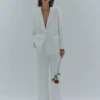 Whistles Andie Wedding Blazer, Ivory -Threadnee Shop andie wedding blazer