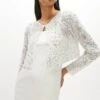 Coast Bridal Embellished Sequin Jacket, Ivory -Threadnee Shop coast embellished sequin jacket ivory e1628163616499