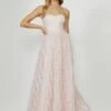 Coast Tulle Bodice Strapless Ruffle Dress, Light Pink/Blush -Threadnee Shop coast tulle bodice strapless ruffle dress light pink blush e1619541272560
