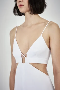 ASOS ET OCHS Carter Cut-out Woven Jumpsuit, Optic White 7 ASOS ET OCHS Carter Cut-out Woven Jumpsuit, Optic White -Threadnee Shop et ochs carter cut out woven jumpsuit optic white2