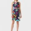 Hobbs Allison Cotton Blend Floral Shift Dress, Navy/Multi -Threadnee Shop hobbs allison cotton blend floral shift dress navy multi e1589402326229