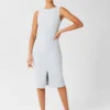 Hobbs Kaia Dress, Pale Blue -Threadnee Shop hobbs kaia dress pale blue
