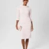 Hobbs Rhianne Shift Dress Dress, Light Pink/Blush -Threadnee Shop hobbs rhianne shift dress dress light pink blush
