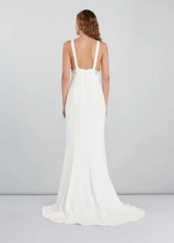 Whistles Lina Lace Insert Wedding Dress, Ivory -Threadnee Shop lina lace insert wedding dress2 e1620200241921