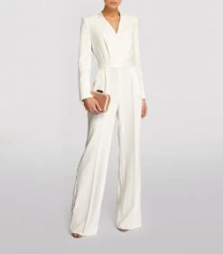 MAX MARA Tailored Jumpsuit, White