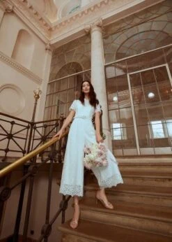 Phase Eight Amaliah Lace Wedding Jumpsuit, Ivory