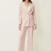 Phase Eight Cadie Wide Leg Suit Trousers, Antique Rose/Blush Pink -Threadnee Shop phase eight cadie wide leg suit trousers antique rose blush pink e1618494258977