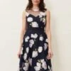 Phase Eight Charlotte Floral Embroidered Dress, Navy/Ivory 2 Phase Eight Charlotte Floral Embroidered Dress, Navy/Ivory -Threadnee Shop phase eight charlotte floral embroidered dress navy ivory e1615494629381