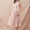 Phase Eight Elsie Corsage Dress, Blush/Light Pink -Threadnee Shop phase eight elsie corsage dress blush light pink e1618929637374