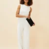 Phase Eight Gracie Wide Leg Jumpsuit, Ivory 1 Phase Eight Gracie Wide Leg Jumpsuit, Ivory -Threadnee Shop phase eight gracie wide leg jumpsuit ivory