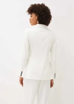 Phase Eight Phase Eight Solange Suit Jacket, Ivory -Threadnee Shop phase eight phase eight solange suit jacket ivory2 e1644415090778