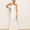 Reformation Haisley Bridal Two Piece, Ivory -Threadnee Shop reformation haisley bridal two piece ivory