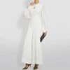Roksanda Bridal Cady Silk Auyna Jumpsuit, Ivory -Threadnee Shop roksanda bridal cady silk auyna jumpsuit ivory