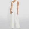 Roland Mouret Platano One-Shoulder Jumpsuit, White -Threadnee Shop roland mouret platano one shoulder jumpsuit white e1602682130363