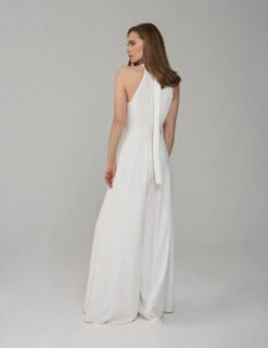 Rowley Hesselballe Reinaa Bridal Jumpsuit, White -Threadnee Shop rowley hesselballe reinaa bridal jumpsuit white1 e1620546832354