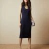 Ted Baker ASTRIID Seam Detail Pencil Dress, Navy 1 Ted Baker ASTRIID Seam Detail Pencil Dress, Navy -Threadnee Shop ted baker astriid seam detail pencil dress navy e1591890322816