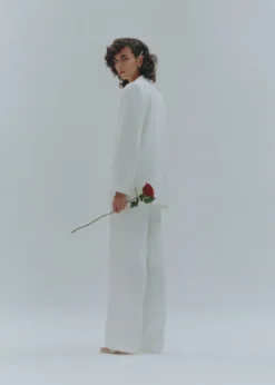 Whistles Andie Wedding Trouser, Ivory