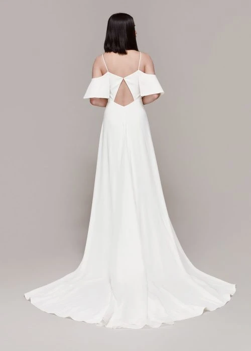 Whistles Esther Bardot Wedding Dress, Ivory 4 Whistles Esther Bardot Wedding Dress, Ivory - Image 2